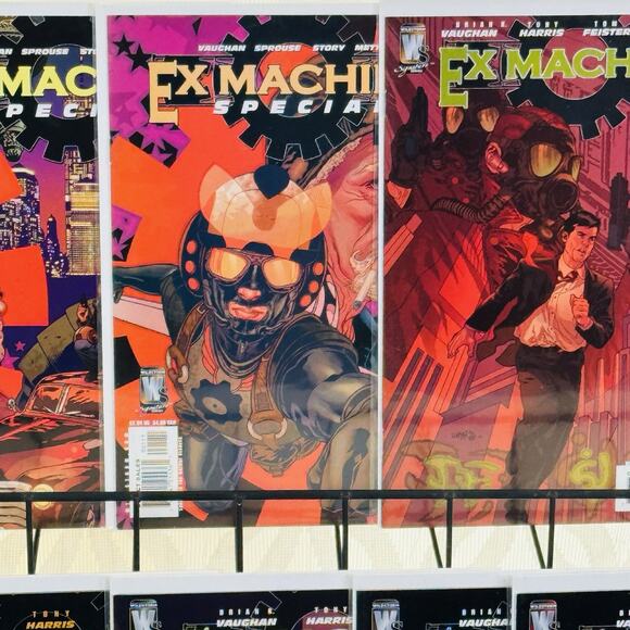 Ex Machina 1-8 Special 1-2 & Masquerade Special 1 Lot (2004 Wildstorm) - Picture 3 of 7